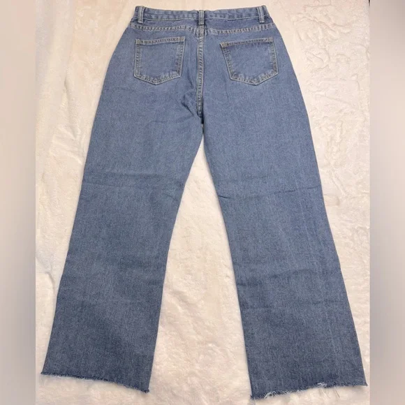 Empty Soda Butterfly 🦋 Blue Jeans, NWOT- size M - Picture 3 of 12